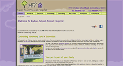 Desktop Screenshot of indianschoolanimalhospital.com